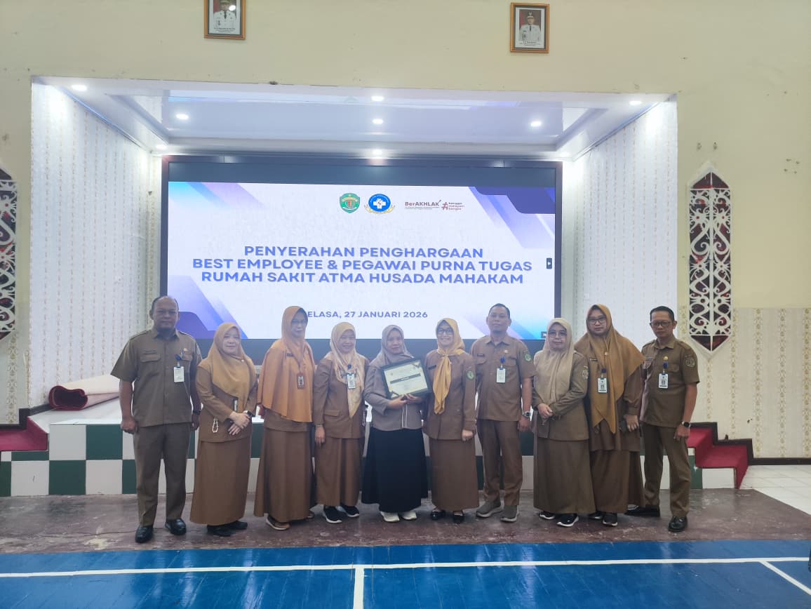 RSJD Atma Husada Mahakam Gelar Penyerahan Penghargaan Best Employee & Purna Tugas