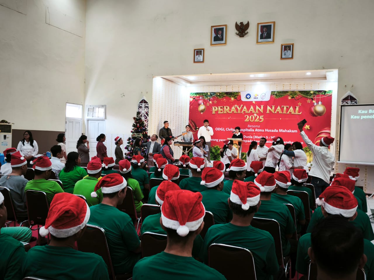 Perayaan Hari Natal 2025 RSJD AHM Bersama Pasien ODGJ dan Civitas Hospitalia (3/12/2025)