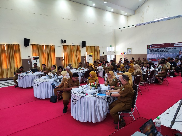 Optimalkan Pendapatan BLUD sebagai Retribusi Daerah, Biro Perekonomian Kaltim dan RSJD AHM Gelar Rapat Implementasi