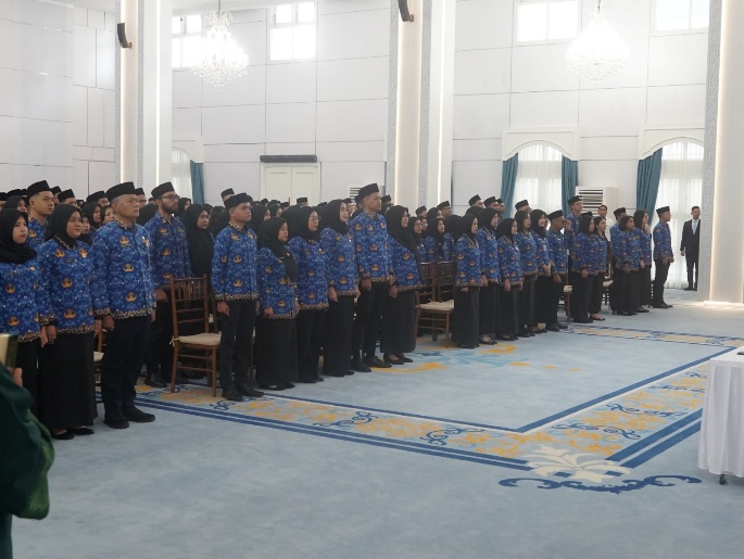 Upacara Pengambilan Sumpah / Janji Dalam Jabatan Fungsional di Lingkungan Pemerintah Provinsi Kalimantan Timur