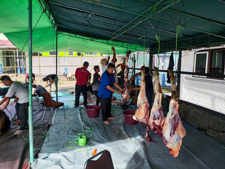 Menebar Keberkahan Idul Adha 1447 H, RSJD Atma Husada Mahakam Selenggarakan Penyembelihan Hewan Qurban