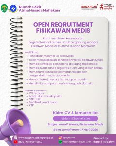 Dokumentasi RSJD Atma Husada Mahakam