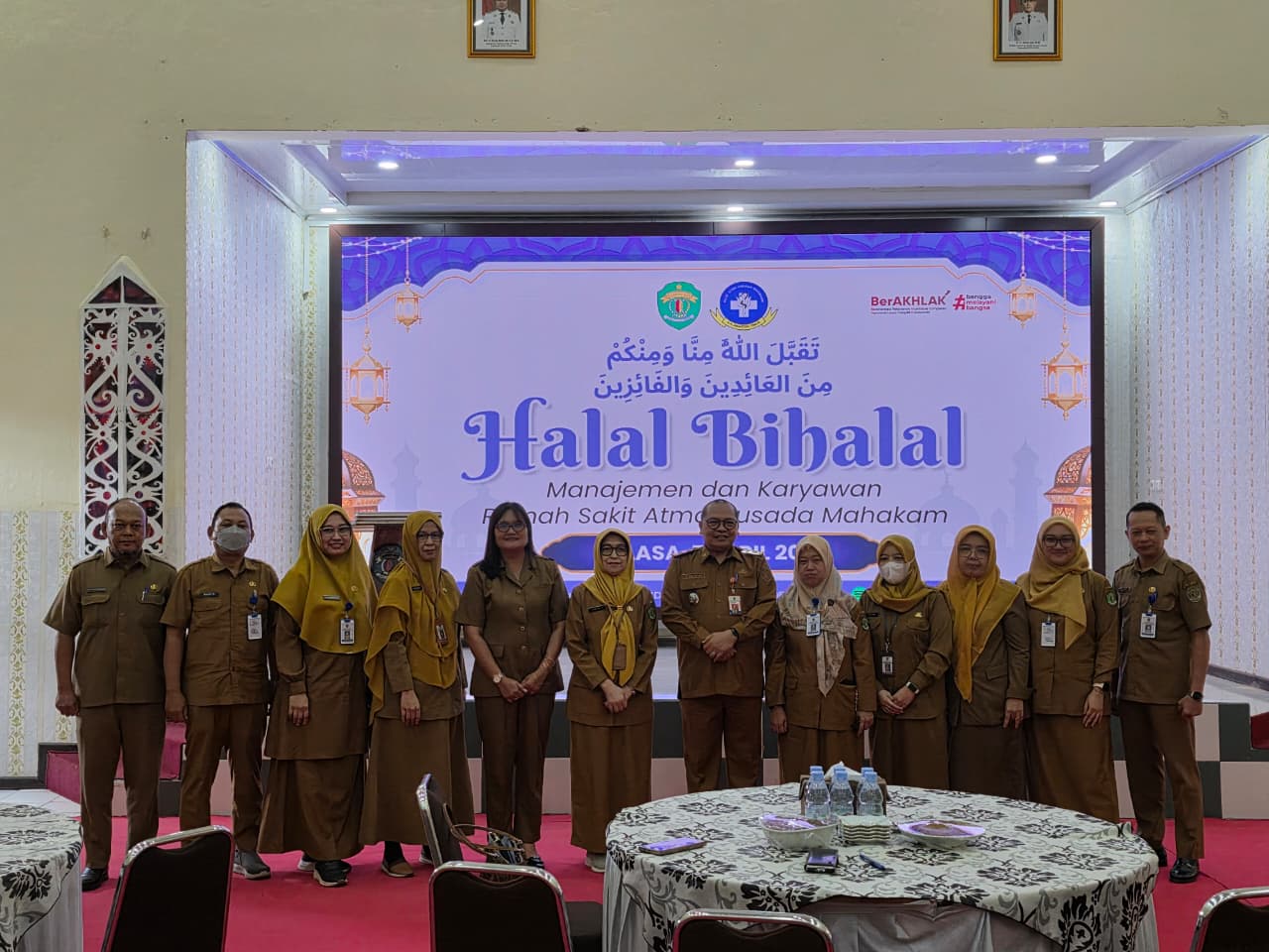 Mempererat Tali Silaturahmi, RS Atma Husada Mahakam Gelar Halal Bihalal di Aula Bahempas