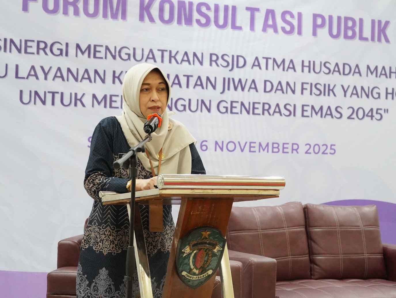 FORUM KONSULTASI PUBLIK RSJD AHM 2025